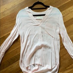 Like New Yumi Kim XS Blush Pink Blouse